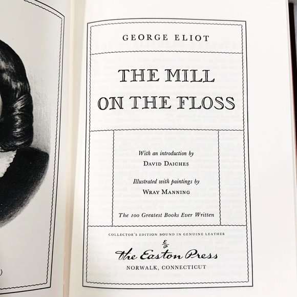Easton Press - The Mill on the Floss by George Eliot 100 Greatest (1980) - Picture 7 of 8